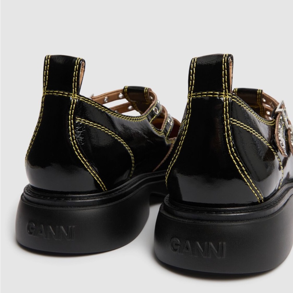 GANNI Women’s Butterfly Everyday Mary Jane Shoes - Picture 5 of 6